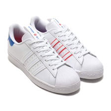 adidas SUPERSTAR FOOTWEAR WHITE/FOOTWEAR WHITE/GLORY BLUE FW2848画像