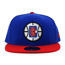 NEW ERA LOS ANGELES CLIPPERS 9FIFTY SNAPBACK ROYAL RED 70353516画像