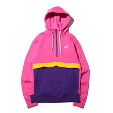 NIKE AS M NSW CLUB HOODIE HZ ACTIVE FUCHSIA CW0313-600画像