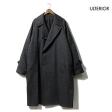 ULTERIOR AJIRO INDIGO BASKET TWILL OVER COAT ULCT03-20A19U画像