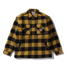 Carhartt MERTON SHIRT JACKET MERTON CHECK/COLZA I026818-04Z90画像