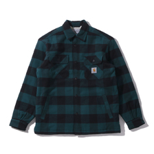 Carhartt MERTON SHIRT JACKET MERTON CHECK/DARK FIR I026818-05A90画像