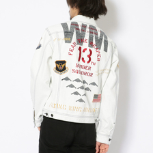 AVIREX B-2 IMPACT DENIM JACKET 6102134画像