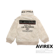 AVIREX BLACK BIRD STAND ZIP JACKET/AVIREX 421020101画像