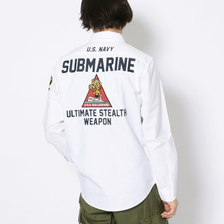 AVIREX OXFORD SHIRT SUBMARINE 6105105画像