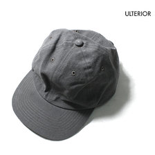 ULTERIOR TWISTED CHAMBRAY GABARDINE 6 PANELED CAP ULHT01-20A18U画像