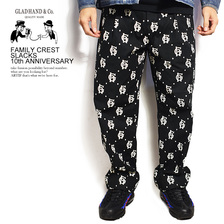 GLAD HAND FAMILY CREST SLACKS "10th ANNIVERSARY"画像