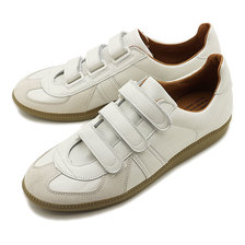 REPRODUCTION OF FOUND GERMAN MILITARY TRAINER VELCRO WHITE 1703LD画像