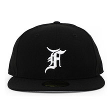 FEAR OF GOD ESSENTIALS 12151820 &times; NEW ERA 59FIFTY CAP BLACK画像