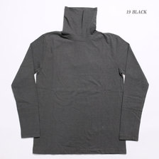 BARNS 吊り編み タートルネック ロングスリーブ Tシャツ BR-6531画像