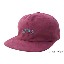 STUSSY Microfiber Snapback Cap 131920画像