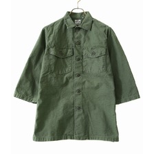 orslow US ARMY 3/4 SLEEVE SHIRT -GREEN USED- 03-8048-216画像
