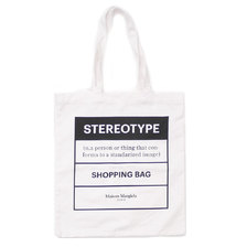 Maison Martin Margiela STEREOTYPE TOTE BAG WHITE S55WC0074画像