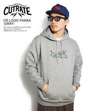 CUTRATE LOGO PARKA -GRAY- CR-20SS002画像