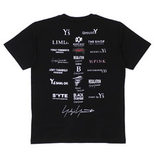 Yohji Yamamoto &times; NEW ERA 20SS S/S Cotton Tee BLACK画像