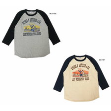 STUDIO D'ARTISAN ラグラン7分袖Tシャツ SD9991A画像