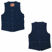 STUDIO D'ARTISAN 刺し子ベスト SD4483画像