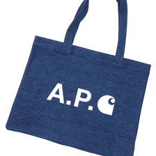 A.P.C. &times; Carhartt WIP SHOPPING CARHARTT INDIGO BLUE画像