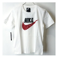 NIKE ウィメンズ アイコン クラッシュ グラフィック S/S トップ WHITE CJ2056-100画像