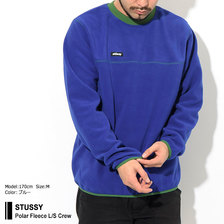 STUSSY Polar Fleece L/S Crew 118348画像