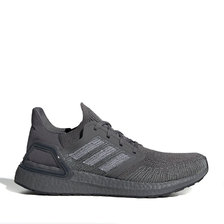 adidas ULTRABOOST 20 GRAY FIVE/FOOTWEAR WHITE/GRAY THREE EG0701画像