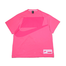 NIKE AS W NSW NSW DRESS SS OVERSIZE PINKSICLE/WHITE/HYPER PINK CT0873-698画像