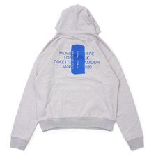 Highsnobiety &times; Colette Mon Amour LONDON Hoodie GREY画像