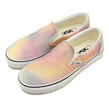 VANS AURA SHIFT CLASSIC SLIP-ON MULTI/TRUE WHITE VN0A4U38WGQ画像
