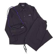 THOUSAND MILE MENS ATHLETIC SET UP BLACK NP25001画像