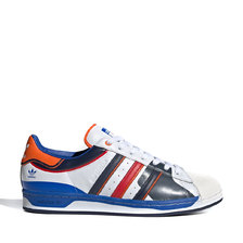 adidas SUPERSTAR FOOTWEAR WHITE/BLUE/SCARLET FW8153画像