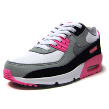NIKE AIR MAX 90 LTR GS "30th ANNIVERSARY" WHITE/GREY/ROSE CD6864-104画像