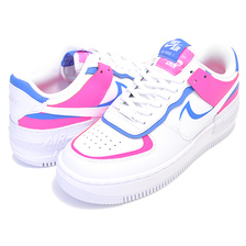 NIKE WMNS AF1 SHADOW white/white-wht-hyper pink CU3012-111画像