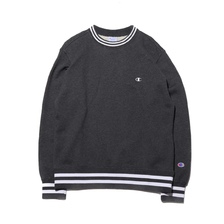 Champion CREW NECK SWEATSHIRT HEATHER CHARCOAL C3-Q004-089画像