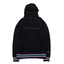 Champion RW P/O HOODED SWEATSHIRT MIDNIGHT BLACK C3-R111-09A画像