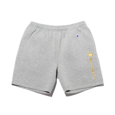 Champion &times; ATMOS LAB WRAP AIR SWEAT SHORTS OXFORD GREY C8-R508-070画像
