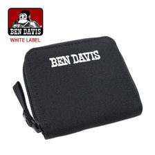BEN DAVIS Mini Zip Wallet WHITE LABEL BDW-8040画像