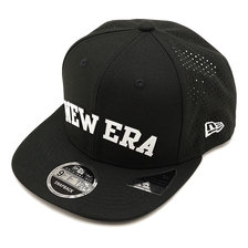 NEW ERA GOLF 9FIFTY ORIGINAL FIT LASER PERFORTED BLACK 12325936画像