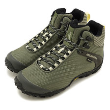 MERRELL W CHAMELEON 8 STORM MID GORE-TEX LICHEN 034134画像