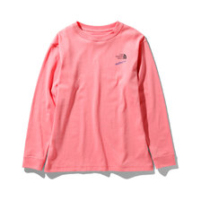THE NORTH FACE L/S EXTREME TEE MIAMI PINK NTW32032-AP画像
