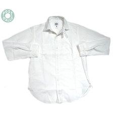 POST OVERALLS 3201 1102 COTTON VEIL SHIRTS white画像
