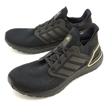 adidas ULTRABOOST 20 CORE BLACK/CORE BLACK/GOLD METRIC EG0754画像