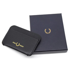 FRED PERRY Graphic Leather Card Holder L8279画像