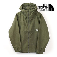 THE NORTH FACE COMPACT JACKET BURNT OLIVE NP71830画像