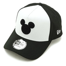 NEW ERA 9FORTY DISNEY MICKEY SILH WHI/BLK 12362209画像