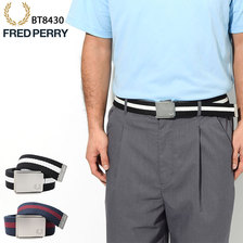 FRED PERRY Bomber Tipped Webbing Belt BT8430画像