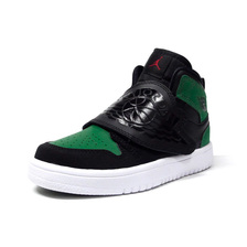NIKE SKY JORDAN 1 PS "PINE GREEN" BLACK/BLACK/PINE GREEN/GYM RED BQ7197-003画像
