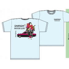 SAMURAI JEANS SMT20-103 サムライ自動車倶楽部リペンコットン吊編半袖Tシャツ画像