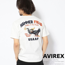 AVIREX S/S EMBROIDERED T-SHIRT HAMMER FIELD 6103392画像