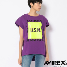 AVIREX FRENCH SLEEVE T-SHIRT 6203177画像