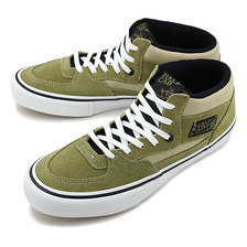 VANS HALF CAB PRO LIZARD/EUCALYPTUS VN0A38CPW70画像